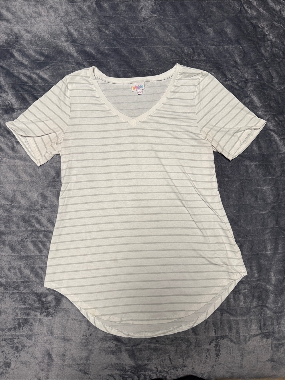 LulaRoe medium striped tunic M